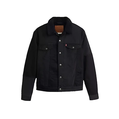 LEVIS: CORDUROY HIGH PILE FLEECE LINED TRUCKER JACKET