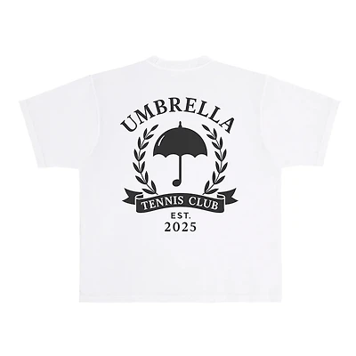 UMBRELLA BY J FRENCH: ESTABLISHED TENNIS CLUB HEAVYWEIGHT TEE