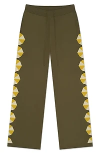 MAVRANS: GREEN UMBRELLA KNIT PANT