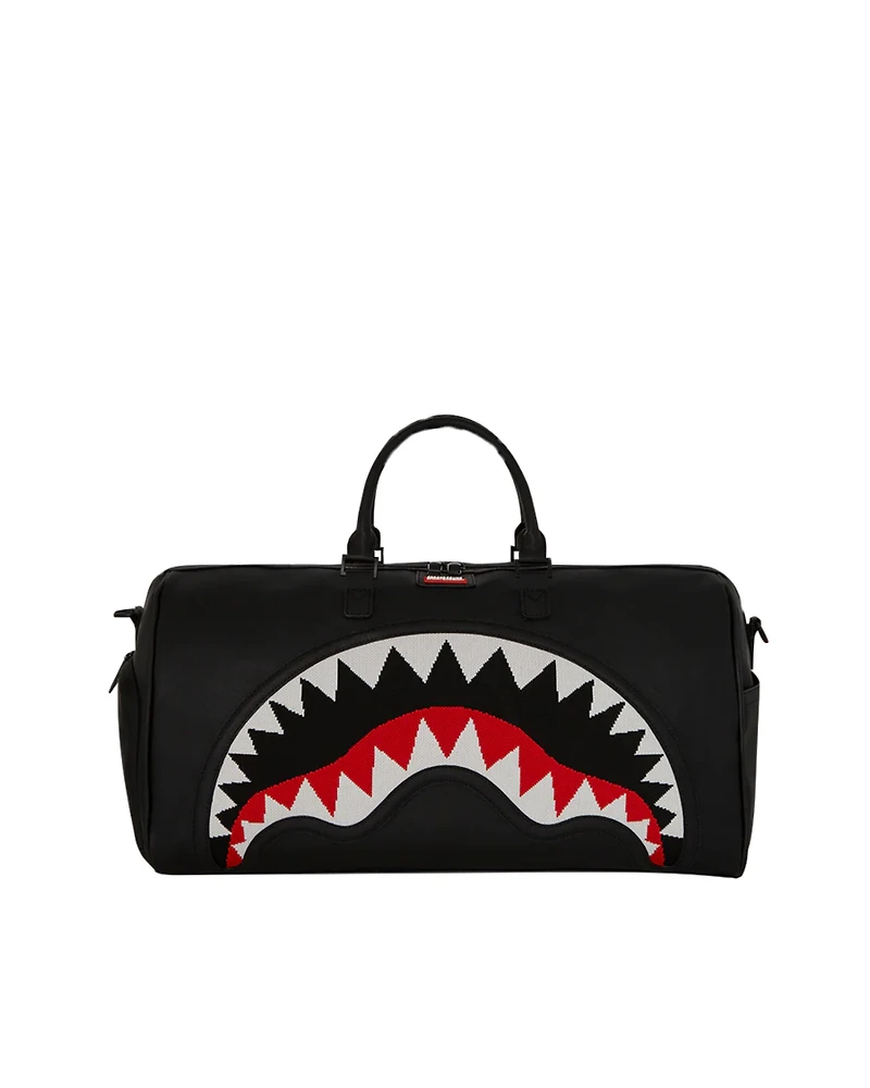SPRAYGROUND: MOUTH FLY KNIT DUFFEL