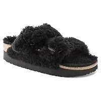 BIRKENSTOCK: ARIZONA BIG BUCKLE SHEARLING PLATFORM