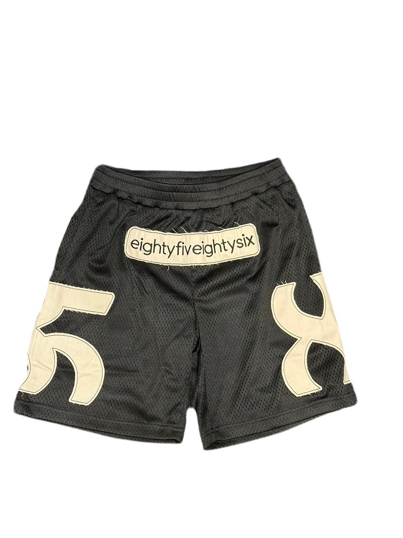 8586: LOGO JERSEY SHORTS