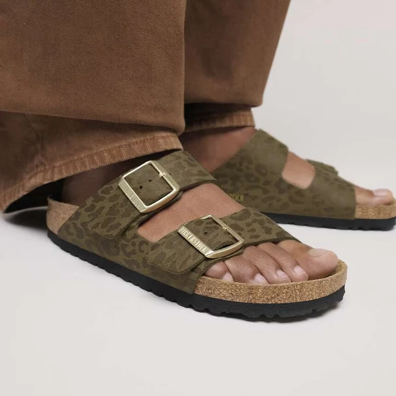BIRKENSTOCK: ARIZONA LEO KHAKI