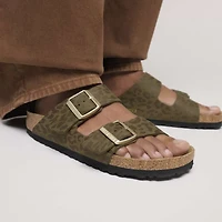 BIRKENSTOCK: ARIZONA LEO KHAKI