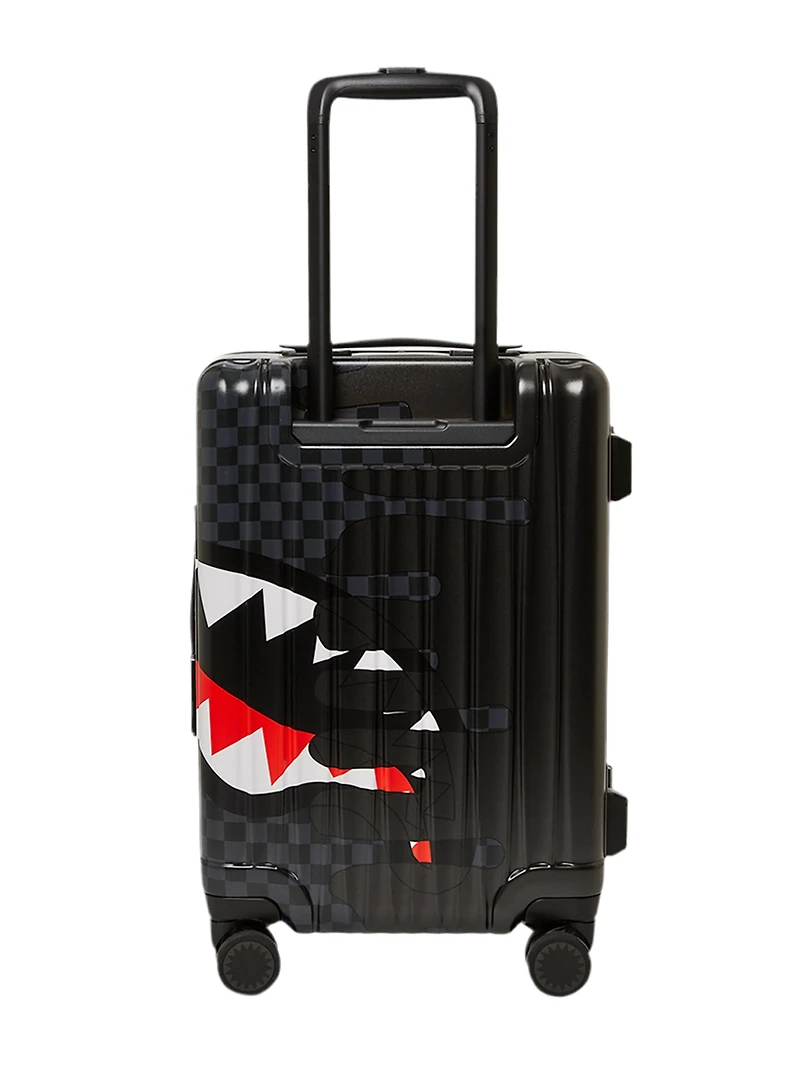 SPRAYGROUND: UNFINISHED SHARK CARRYON LUGGAGE