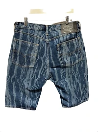 LEVIS: HIGH BAGGY MISCHA STRIPE SHORTS