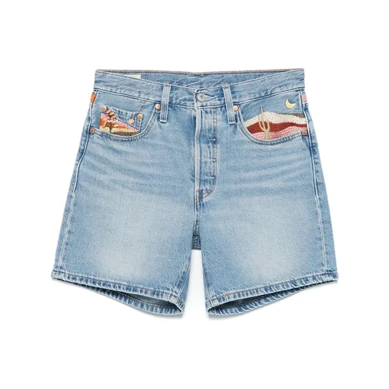 Levi's Premium: 501 Mid Thigh Shorts Desert Utopia