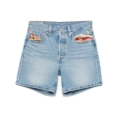 Levi's Premium: 501 Mid Thigh Shorts Desert Utopia