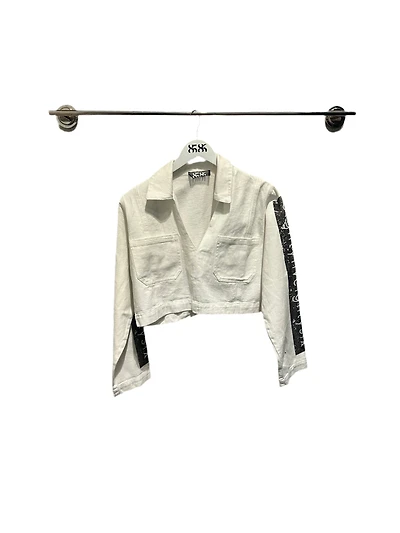 8586 DENIM CROPPED JACKET