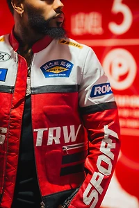 FIRST ROW: HIGH SPEED MOTO JACKET