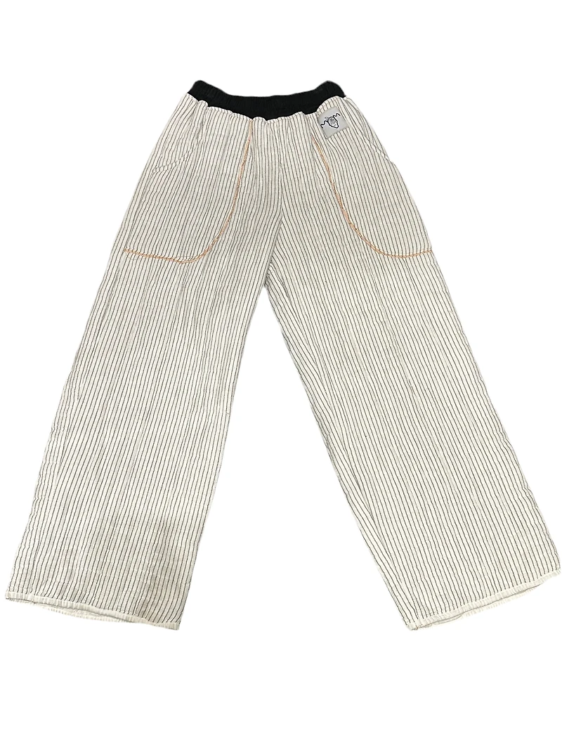 ANGEL GENTLE: PINSTRIPED SWEAT PANTS
