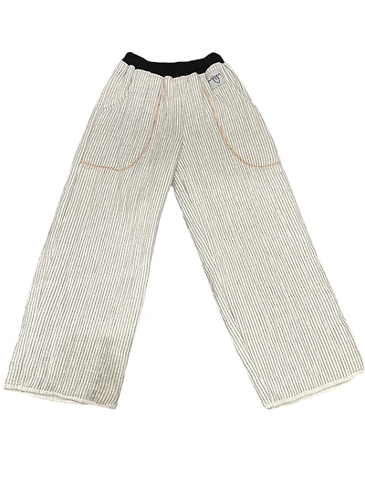 ANGEL GENTLE: PINSTRIPED SWEAT PANTS