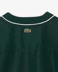 LACOSTE: OVERSIZED PADDED NYLON CARDIGAN