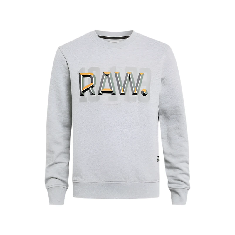 G-STAR: RAW DOT LOGO SWEATSHIRT