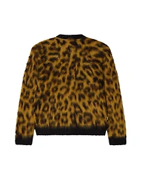 OBEY: PATRON CARDIGAN LEOPARD