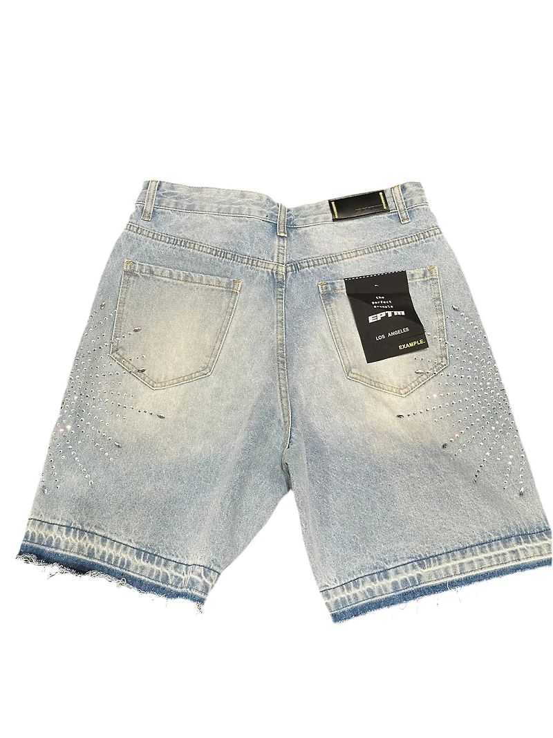 EPTM: STAR DENIM SHORTS