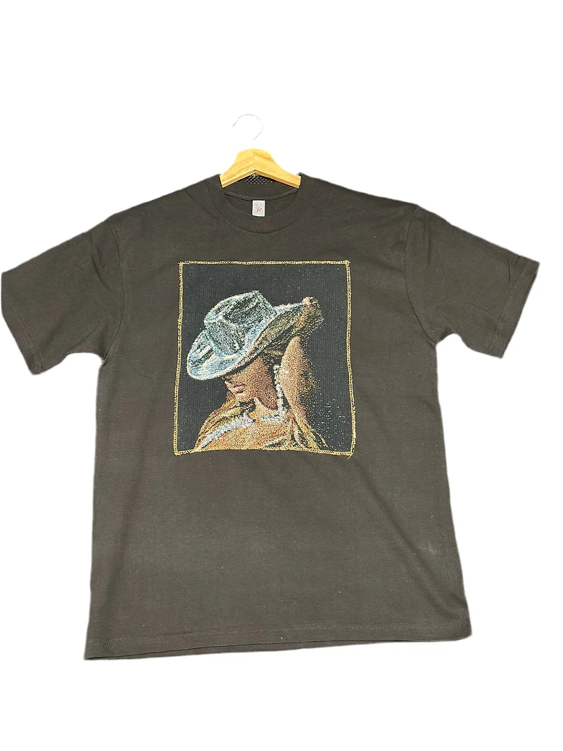 ANGEL GENTLE: COWBOY CARTER TAPESTRY GRAPHIC TEE