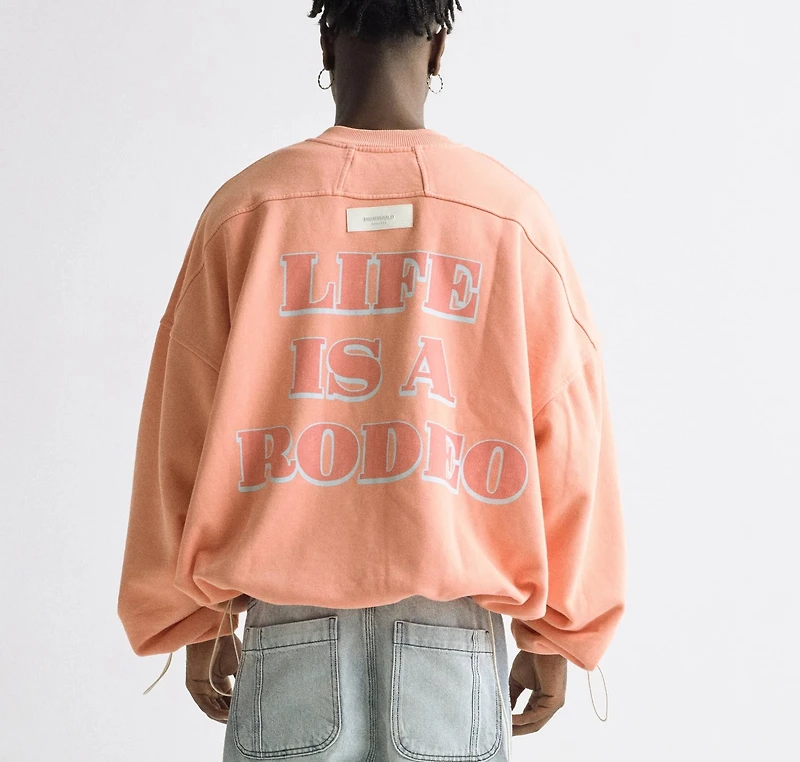 UNDERGOLD: LIFE IS A RODEO CREWNECK