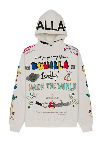 KUWALLA: MASH UP HOODIE 3.0