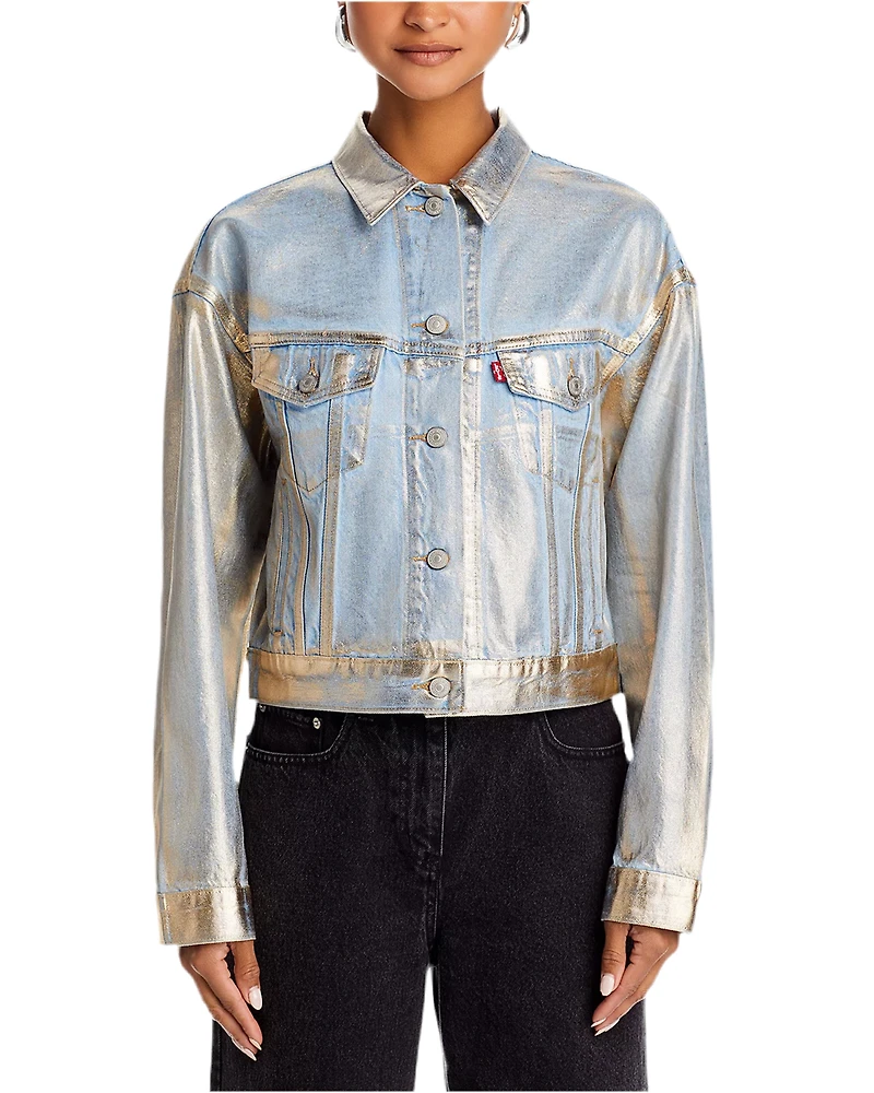 LEVIS: SHRUNKEN 90’s DENIM JACKET