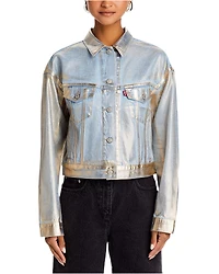 LEVIS: SHRUNKEN 90’s DENIM JACKET
