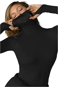 JOAH BROWN: OPEN BACK TURTLENECK