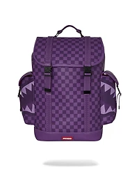 SPRAYGROUND: ALL SYSTEMS GO PURPLE SHARKS IN PARIS MONTE CARLO BACKPACK
