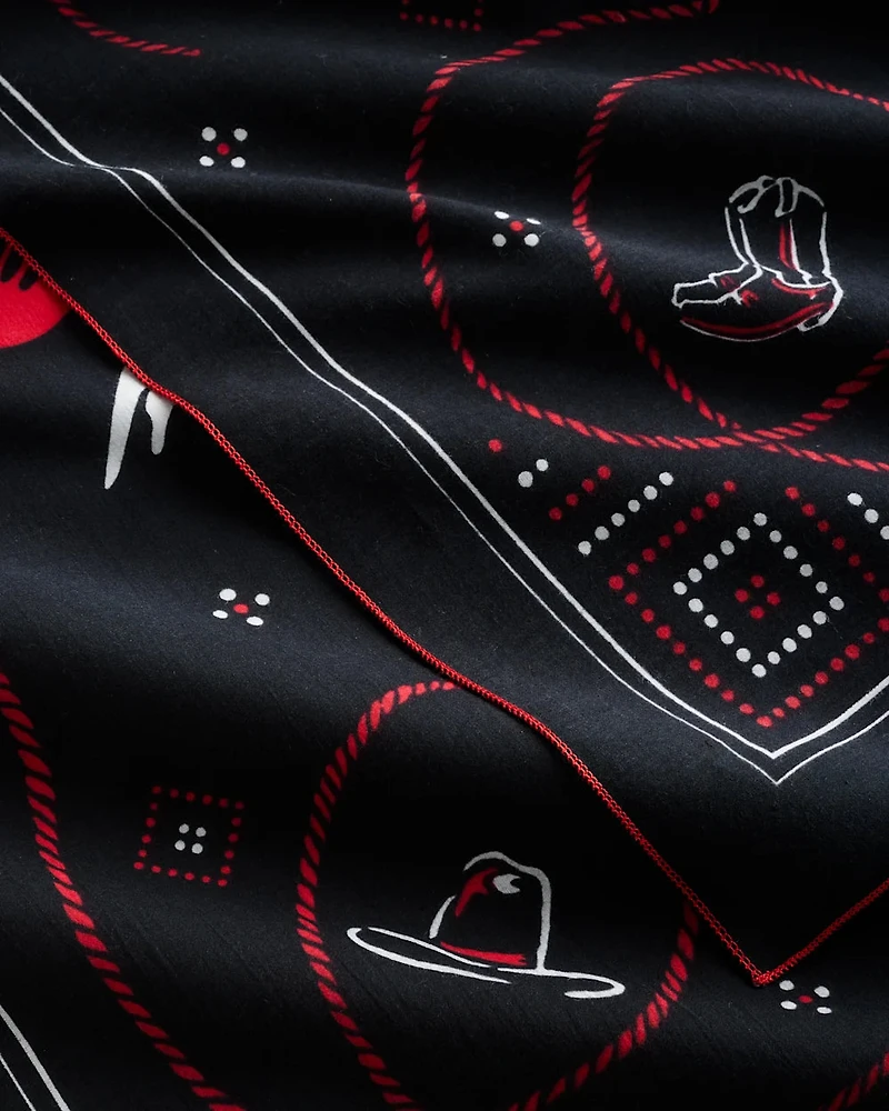 PENDLETON: COWBOY BLACK BANDANA