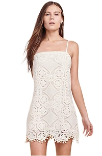 JACK BY BB DAKOTA: DANNA WHITE LACE DRESS