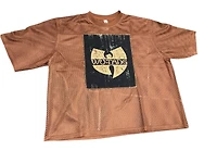 Angel gentle:Wu-Tang mesh tapestry top