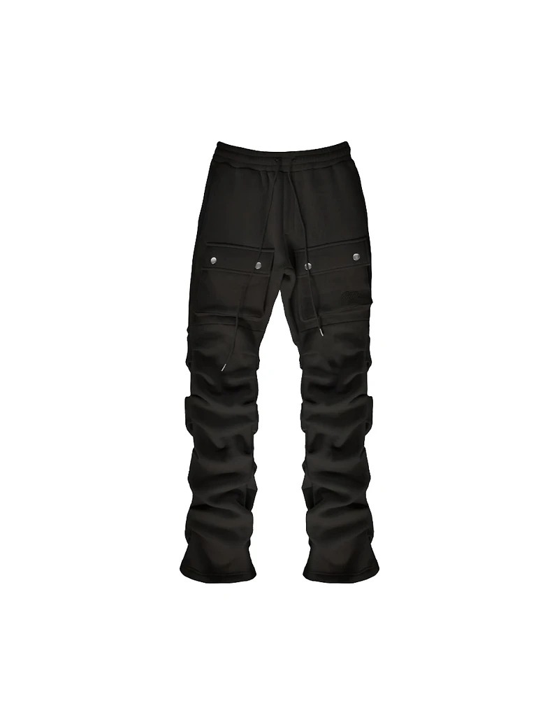 EPTM STACKED CARGO SWEATPANTS