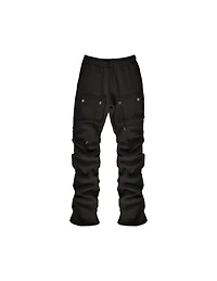 EPTM STACKED CARGO SWEATPANTS