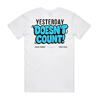 UMBRELLA BY J FRENCH: YESTERDAY DOESNT COUNT CREW TEE