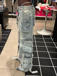 Knotwtr 10 pocket denim pants