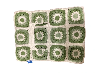 ARKYVE: GREEN CROCHET SKI-MASK