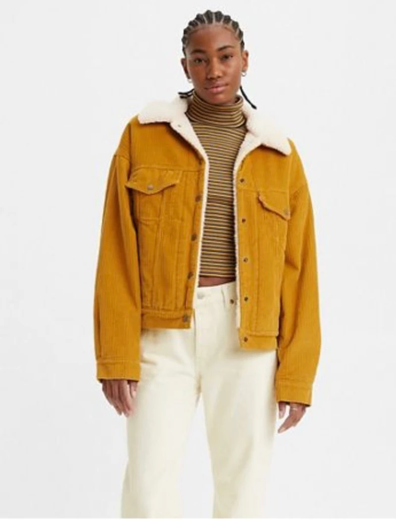 Levi's® Premium: 90’s SHERPA CORDUROY TRUCKER JACKET