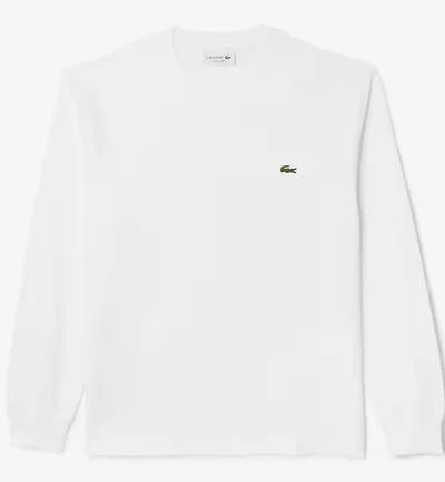 Lacoste long sleeve cotton shirt