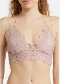 FREE PEOPLE: ADELLA LONGLINE LACE BRALETTE