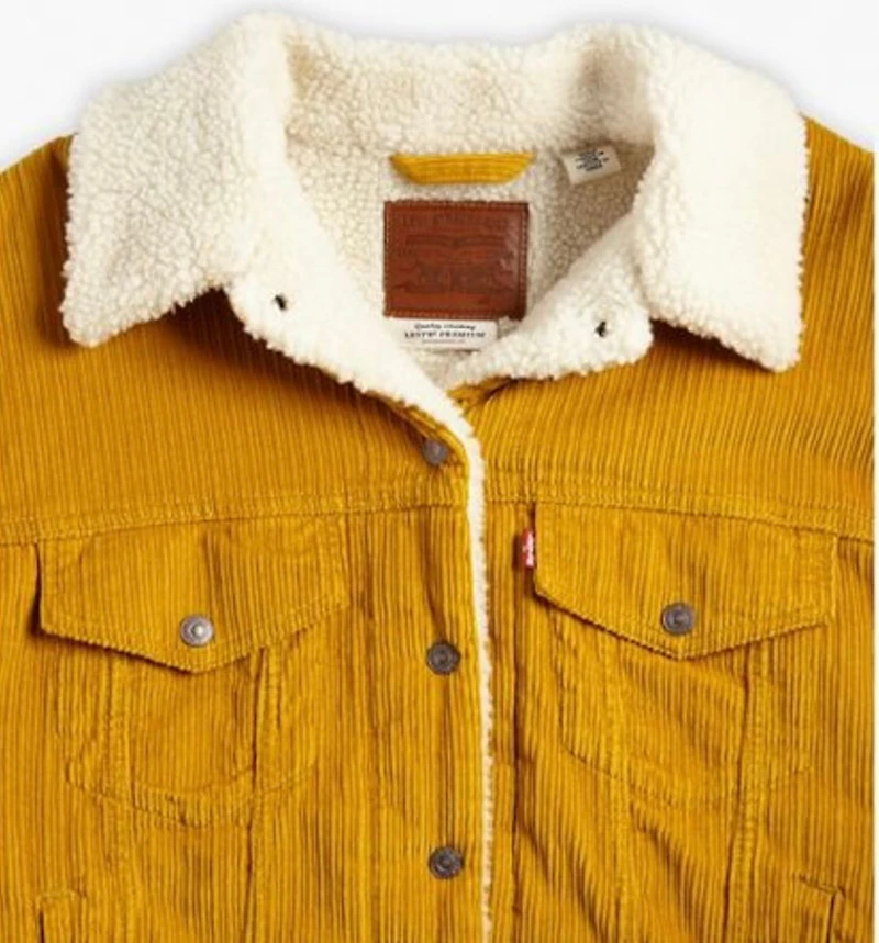 Levi's® Premium: 90’s SHERPA CORDUROY TRUCKER JACKET