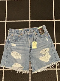 LEVIS: 501 HIGH RISE SHORTS