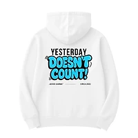 UMBRELLA BY J FRENCH: YESTERDAY DOESNT COUNT HOODIE