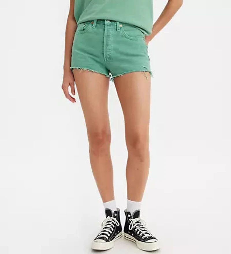 LEVIS: HIGH RISE 501 SHORTS