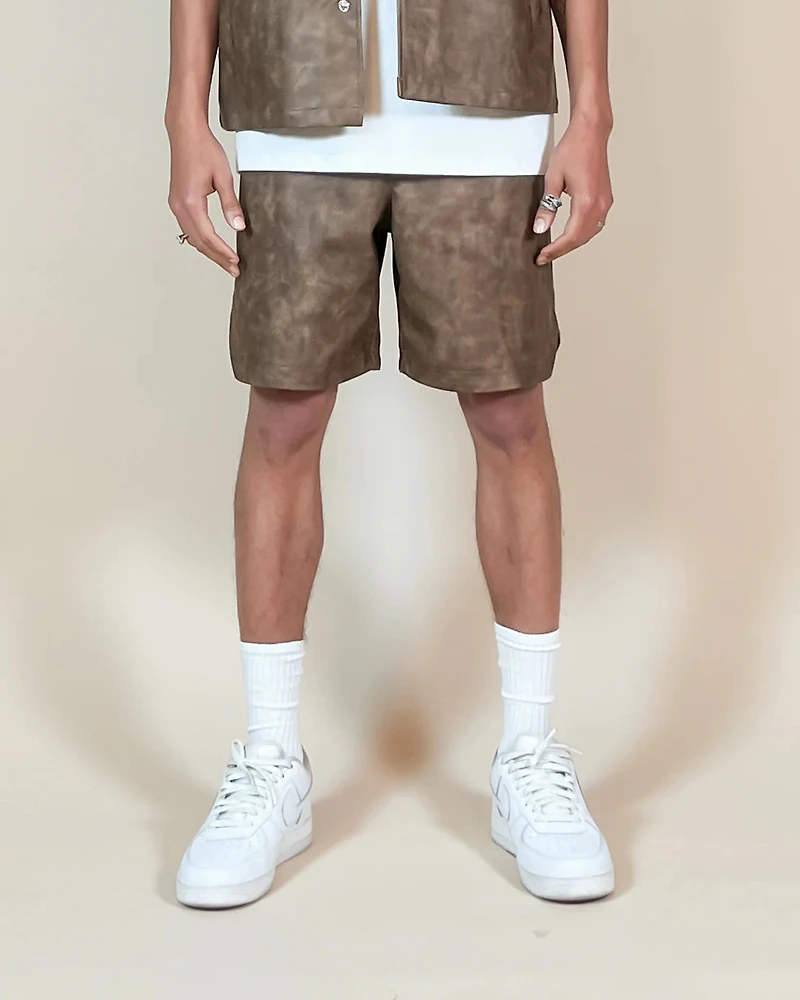 EPTM LUXE BROWN SHORT