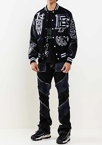 FIRST ROW: BRIGHT FUTURE VARSITY JACKET
