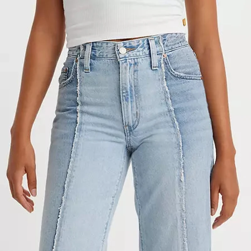 LEVIS: BAGGY DAD RECRAFTED CROPPED JEANS