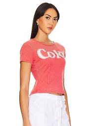 THE LAUNDRY ROOM: COKE PATCHWORK BABY RIB TEE