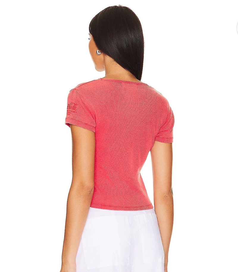 THE LAUNDRY ROOM: COKE PATCHWORK BABY RIB TEE
