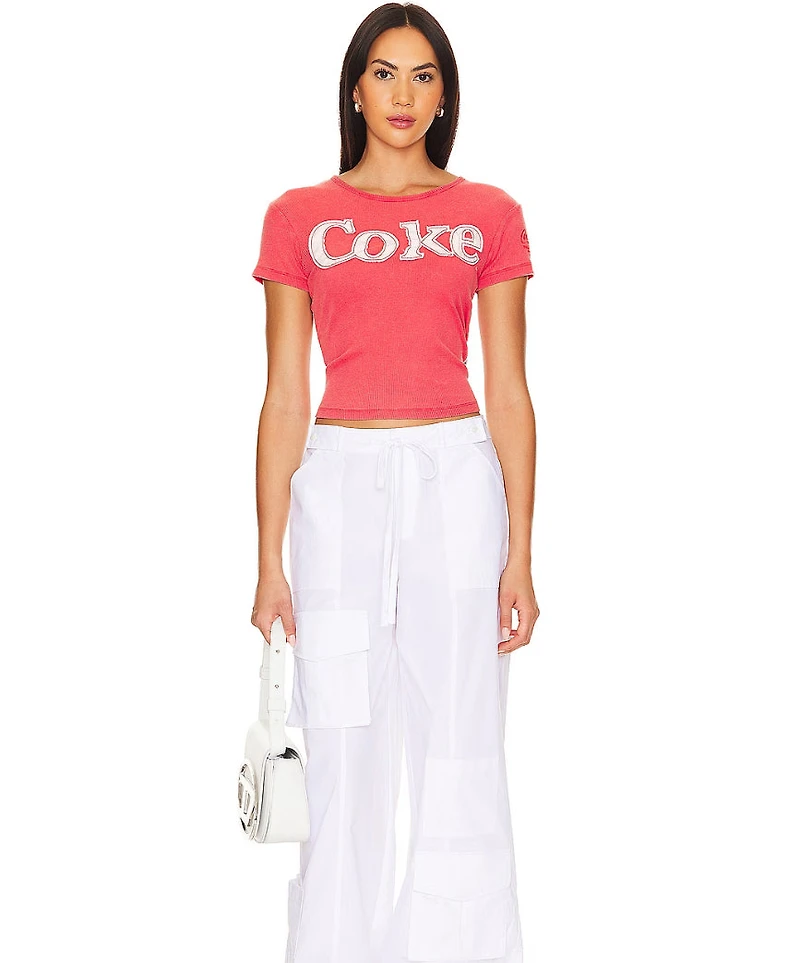 THE LAUNDRY ROOM: COKE PATCHWORK BABY RIB TEE