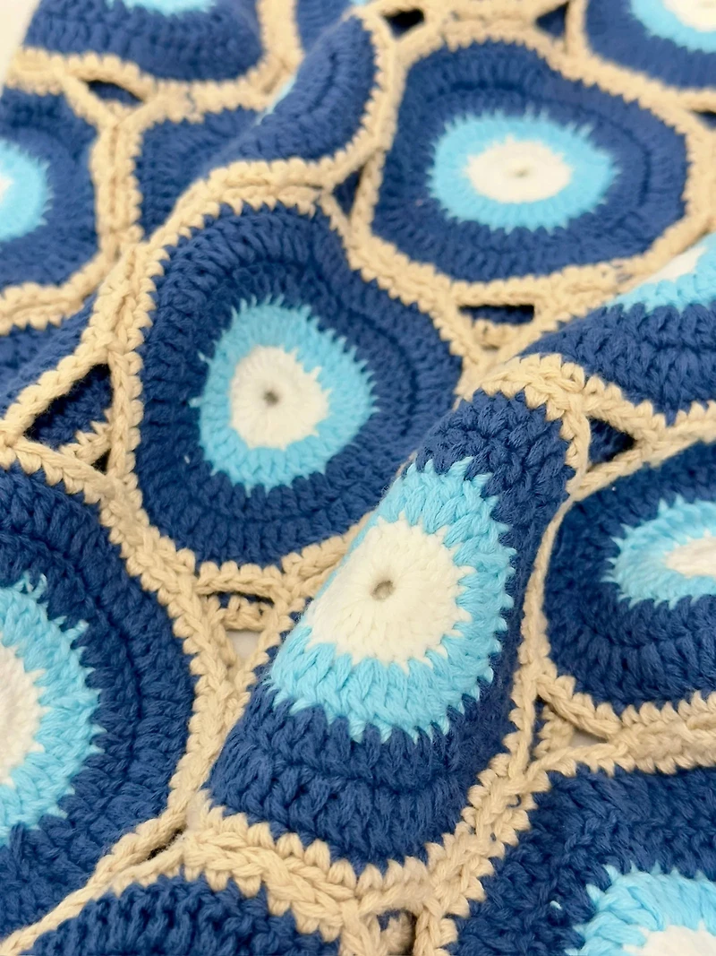 MAVRANS: EVIL EYE KNIT SHIRT