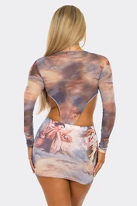 BOHO: HEAVEN ON EARTH SHEER SKIRT